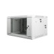 Lanberg wall-mounted double section rack 19'' flat pack 6U/600x600mm grey WF02-6606-10S Lanberg wall-mounted double section rack 19'' flat pack 6U/600x600mm grey WF02-6606-10S