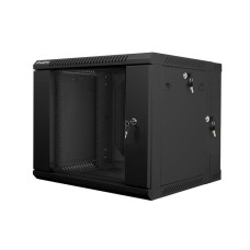 Lanberg wall-mounted double section rack 19'' flat pack 9U/600x600mm black WF02-6609-10B Lanberg wall-mounted double section rack 19'' flat pack 9U/600x600mm black WF02-6609-10B