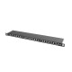 Lanberg Patch Panel 24 port 0.5U, cat. 6, shielded, black PPS6-0024-B