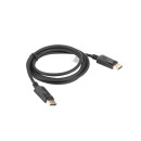 Lanberg cable Display Port M/M 1.8m 4K black CA-DPDP-10CC-0018-BK Lanberg cable Display Port M/M 1.8m 4K black CA-DPDP-10CC-0018-BK