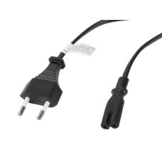 Lanberg power cable EURO CEE 7/16-C7 1.8m CA-C7CA-10CC-0018-BK