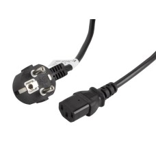 Lanberg power cable VDE CEE 7/7- C13 3m CA-C13C-11CC-0030-BK Lanberg power cable VDE CEE 7/7- C13 3m CA-C13C-11CC-0030-BK