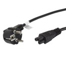 Lanberg power cord for laptop (MICKEY) CEE 7/7-C5 1.8m CA-C5CA-11CC-0018-BK