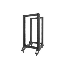 Lanberg open rack 19'' 22U/600x800mm black OR01-6822-B