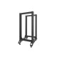 Lanberg open rack 19'' 22U/600x800mm black OR01-6822-B