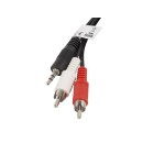 Lanberg stereo cable Mini Jack(M)-2x Chinch(M) 2m CA-MJRC-10CC-0025-BK Lanberg stereo cable Mini Jack(M)-2x Chinch(M) 2m CA-MJRC-10CC-0025-BK