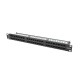 Lanberg Patch Panel 48 port 1U, cat. 5e, black PPU5-1048-B