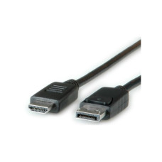 ROLINE K&aacute;bel DisplayPort - HDMI M/M, 2m