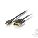 HDMI-DVI kábel 3m aranyozott HDMI-DVI kábel 3m aranyozott