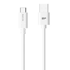 KABEL Silicon Power LK10AC - USB TYPE-C, 1m, 2.4A QC, Feh&eacute;r