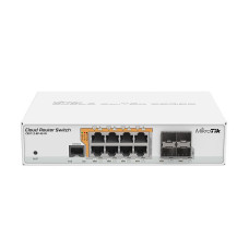 MikroTik CRS112-8P-4S-IN L5 8xGig LAN, 4xSFP, 802.3af/at PoE/PoE+/Passive PoE MT CRS112-8P-4S-IN