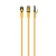 Gembird FTP LSZH kat.6A RJ45 patch kábel, 2m, sárga PP6A-LSZHCU-Y-2M Gembird FTP LSZH kat.6A RJ45 patch kábel, 2m, sárga PP6A-LSZHCU-Y-2M