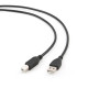 Gembird USB 2.0 cable AM-BM, 1m, black CCP-USB2-AMBM-1M Gembird USB 2.0 cable AM-BM, 1m, black CCP-USB2-AMBM-1M