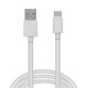 Delight USB Type-C fehér 1m 55550WH-1