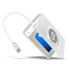 AXAGON ADSA-1S 2,5" USB2.0 HDD SATA White AXAGON ADSA-1S 2,5" USB2.0 HDD SATA White