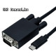 Kab USB3.1 Type C M - VGA M 2m Roline 11.04.5821