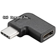 USB 3.0 C 90&deg;-os adapter Goobay 45402