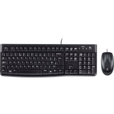 LOGITECH MK120 USB billentyűzet + eg&eacute;r Black  Black.USB.HUN 920-002542