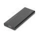 External SSD Enclosure M2 (NGFF) SATA III to USB 3.0, aluminum, black DA-71111