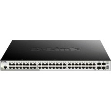 D-Link 52-Port Gigabit Stackable POE Smart Managed Switch including 4 10G SFP+ DGS-1510-52XMP