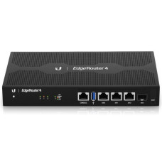 Ubiquiti EdgeRouter ER-4 - 4-Port Gigabit Router with 1 SFP Port ER-4 Ubiquiti EdgeRouter ER-4 - 4-Port Gigabit Router with 1 SFP Port ER-4