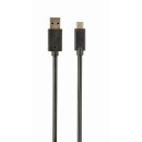Gembird USB 3.0 AM to Type-C cable (AM/CM), 3m, black CCP-USB3-AMCM-10