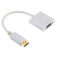 Gembird adapter displayport 1.1-VGA, on cable, white A-DPM-VGAF-02-W