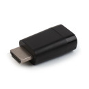 Gembird adapter single port, blister HDMI-A(M)-VGA (F) AB-HDMI-VGA-001
