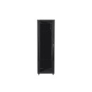 Lanberg 19'' szabadonálló rack szekrény 42U 800x800mm (üvegajtó) FF01-8842-12B-kpl Lanberg 19'' szabadonálló rack szekrény 42U 800x800mm (üvegajtó) FF01-8842-12B-kpl