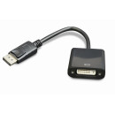 Gembird Displayport male to DVI (24+5) female adapter, black, blister AB-DPM-DVIF-002