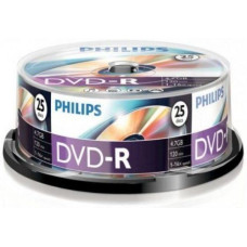 Philips DVD-R 4,7Gb 16x Hengeres 25db/csomag (5-&ouml;s c&iacute;mke)
