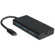 USB--UTP 10/100/1000 (USB 3.1) átalakító+hub (USB 3.0) 12.99.1109