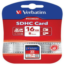 Verbatim 16GB SDHC Premium Class10 Verbatim 16GB SDHC Premium Class10