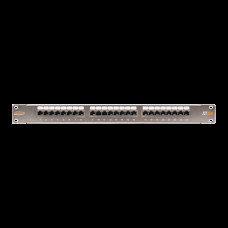 NIKOMAX STP Patch panel, Cat.5e, szersz&aacute;mmal szerelhető, 1U