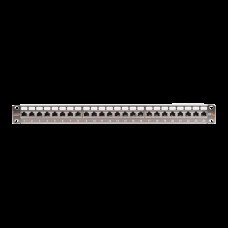 NIKOMAX STP Patch panel, Cat6A, szersz&aacute;mmal szerelhető,1U