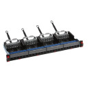 Legrand LCS3 patch panel 24xRJ45 (6xRJ45 modulok) Cat6, FTP, 1U, gyorscsatlakozók