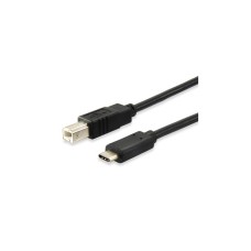 Equip Átalakító Kábel - 12888207 (USB-C - USB-B 2.0 kábel, apa/apa, 1m) Equip Átalakító Kábel - 12888207 (USB-C - USB-B 2.0 kábel, apa/apa, 1m)