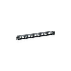 Equip Patch Panel - 769124 (Cat6 Keystone patch panel, 24 port, 1U, &aacute;rny&eacute;kolt, fekete)