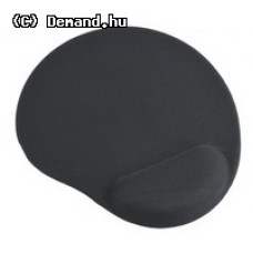 Gembird zsel&eacute;s eg&eacute;rpad csukl&oacute;tamasszal, fekete MP-GEL-BK