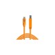 TetherPro USB-C to 3.0 Male B, (4.6m) ORG TetherPro USB-C to 3.0 Male B, (4.6m) ORG