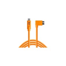 TetherPro USB-C to 3.0 Micro-B Right Angle, (4.6m) ORG TetherPro USB-C to 3.0 Micro-B Right Angle, (4.6m) ORG