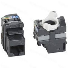 LEGRAND RJ45 Keystone port Cat5e &aacute;rny&eacute;kolatlan (UTP) LCS2 gyorscsatlakoz&oacute;s 180&deg; 033180 33180