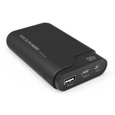 RealPower 243924 Powerbank PB-7500C USB-C, 7.500 mAh, 1 USB és 1 db USB-C kimenet, Fekete 243924 RealPower 243924 Powerbank PB-7500C USB-C, 7.500 mAh, 1 USB és 1 db USB-C kimenet, Fekete 243924
