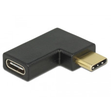Delock Adapter USB 10 Gbps (USB 3.1 Gen 2) USB Type-C csatlakoz&oacute;  csatlakoz&oacute; &iacute;velt bal / jobb 65915