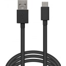 Delight USB Type-C kábel 1m fekete 55550BK-1