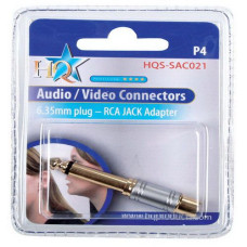 HQ 6.33mm - RCA adapter