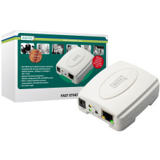 Digitus Fast Ethernet nyomtató szerver,USB, 1 x port DN-13003-2 Digitus Fast Ethernet nyomtató szerver,USB, 1 x port DN-13003-2