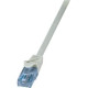 LOGILINK - Patch Cable Cat.6A 10GE Home U/UTP EconLine grey 0,50m CP3022U
