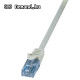 LOGILINK - Patch Cable Cat.6A 10GE Home U/UTP EconLine white 1,00m CP3031U