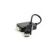 Gembird Displayport v1.2 male to DVI (24+5) female adapter, black A-DPM-DVIF-03 Gembird Displayport v1.2 male to DVI (24+5) female adapter, black A-DPM-DVIF-03